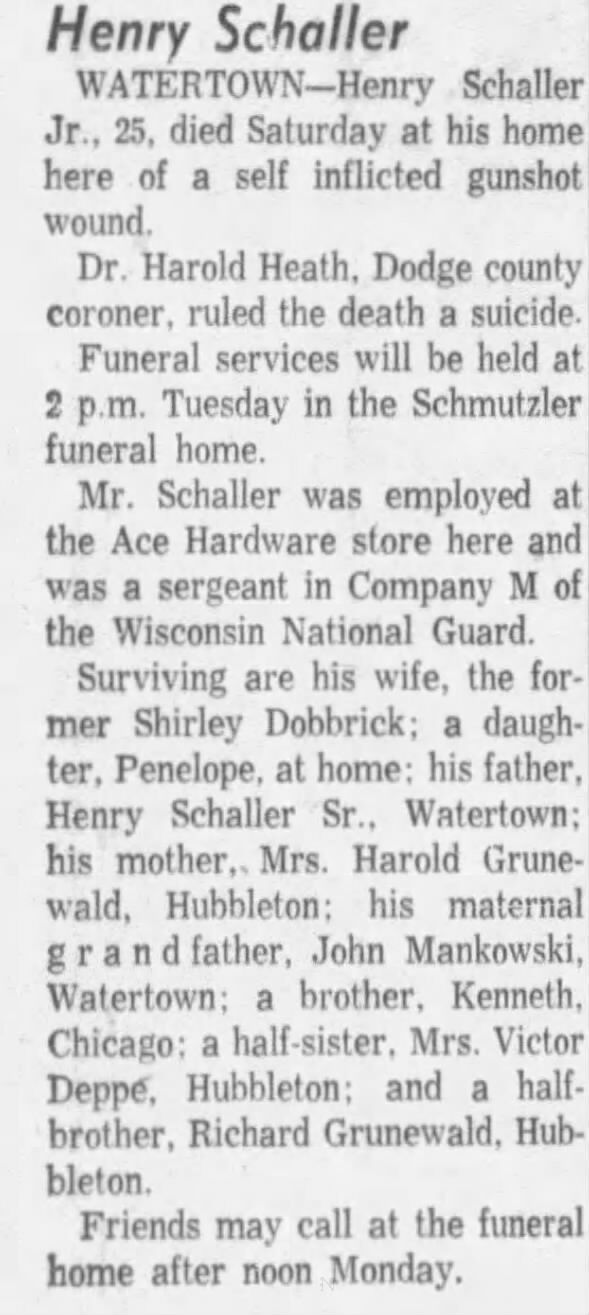 Clipping from Wisconsin State Journal